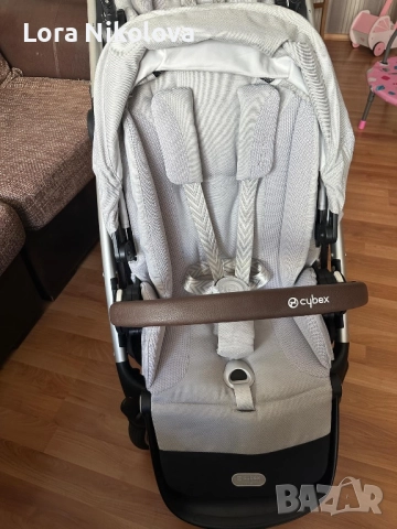 Количка Cybex gazelle s 2023 + 2бр. летни коша, снимка 4 - Детски колички - 52370265