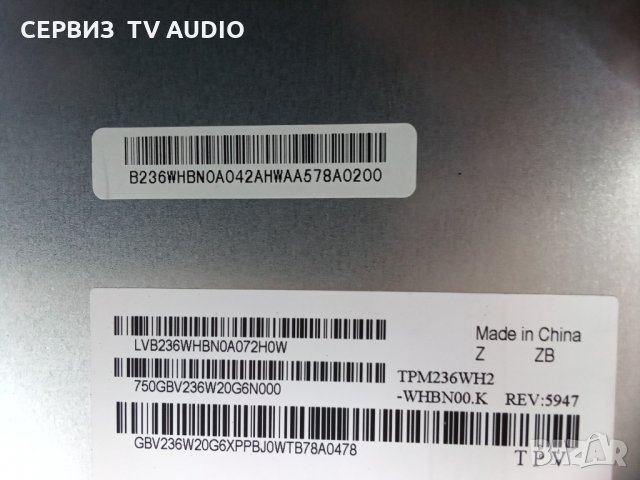 Подсветка  TI(M236HGE P02 C3/C4)-236H-40141304 26  TV PHILIPS 24PHS4022/12, снимка 4 - Части и Платки - 34149413