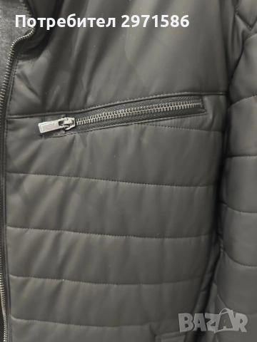 кожено палто, снимка 3 - Якета - 52846412