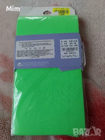 Claire's 40 den Неоново зелени чорапи, снимка 4 - Бельо - 47949334