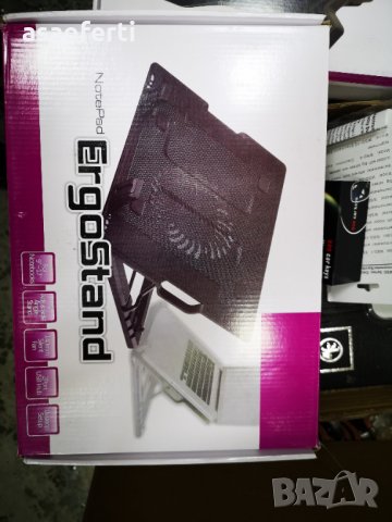  Охлаждаща подложка за лаптоп - 17 инча, снимка 3 - Лаптоп аксесоари - 8339670