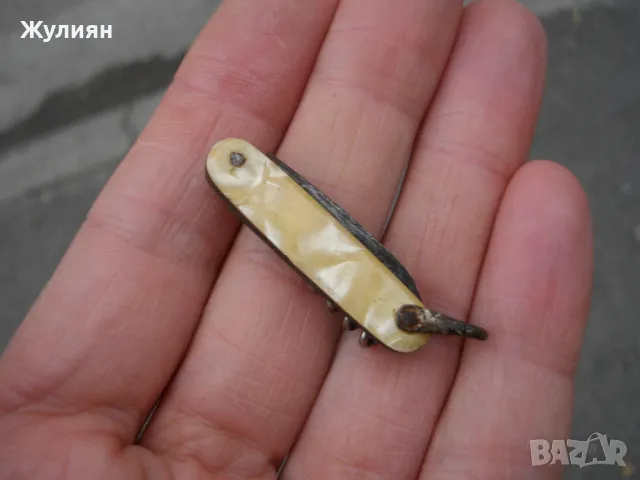 КОЛЕКЦИОНЕРСКО МИНИ ДЖОБНО НОЖЧЕ GERMANY , снимка 2 - Антикварни и старинни предмети - 48130205