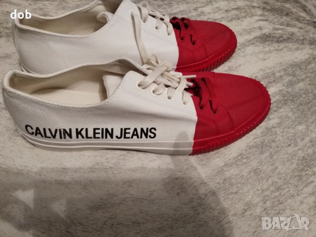 Нови мъжки спортни обувки Calvin Klein Jeans, оригинал, снимка 5 - Спортни обувки - 31552907