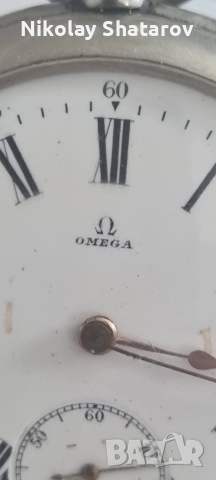 Стар джобен часовник OMEGA , снимка 2 - Мъжки - 52688564