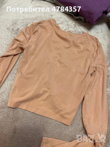 Дамска лека блуза с дълъг ръкав, снимка 3 - Блузи с дълъг ръкав и пуловери - 54196408