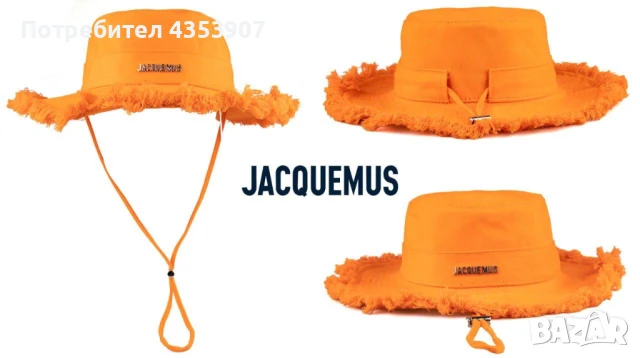 JACQUEMUS шапка, снимка 9 - Шапки - 51024387