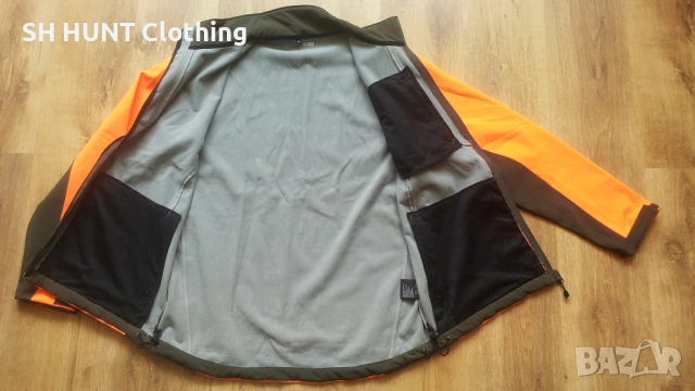 HUNTERS SIGNAL Softshell Jacket размер XL за лов софтшел сигнално яке - 1945, снимка 9 - Екипировка - 53194080