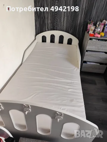 Детско легло бяло