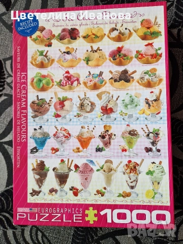 Пъзел-1000 части-Сладоледи