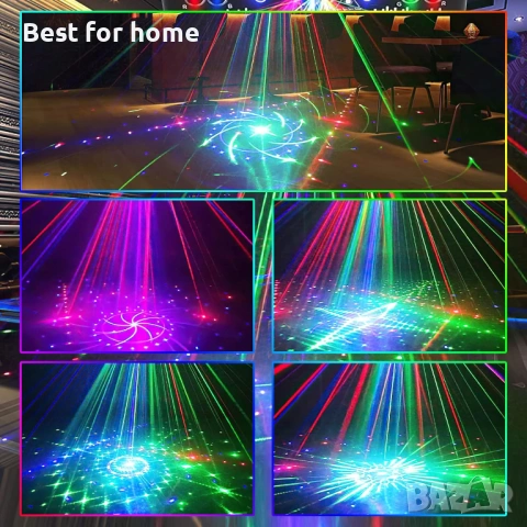 DJ диско светлина за парти, снимка 6 - Лампи за таван - 54124587