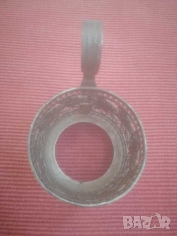 Стар подстаканник СССР, филиграмна изработка. , снимка 5 - Колекции - 31334890