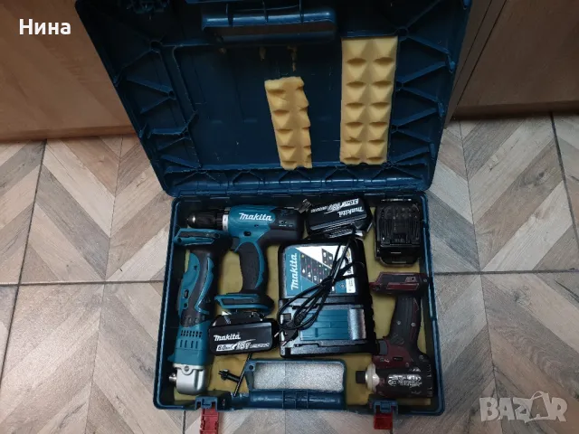 MAKITA -куфарче с инструменти , снимка 2 - Винтоверти - 48572013