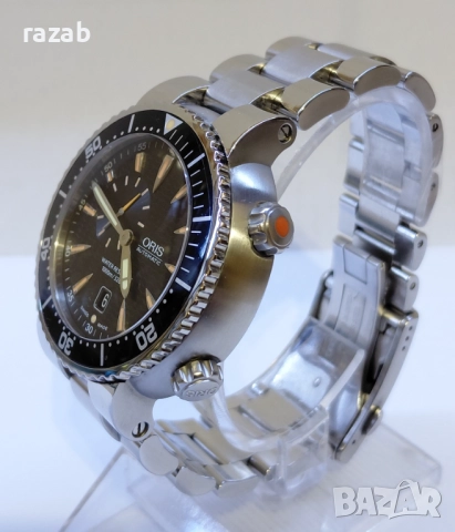 Oris Small Second Automatic Diver-1000m., снимка 6 - Мъжки - 52806523
