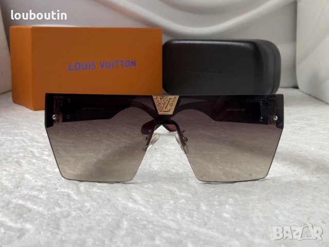 Louis Vuitton 2023 висок клас мъжки слънчеви очила маска, снимка 2 - Слънчеви и диоптрични очила - 38998534