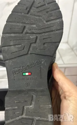 Дамски обувки/ боти естествена кожа Nero Giardini 38 номер, снимка 14 - Дамски боти - 47729436