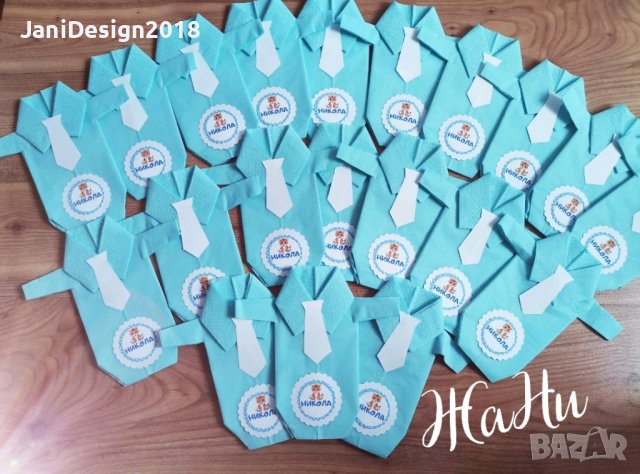 салфетки боди за бебешка погача , снимка 15 - Други - 44272136