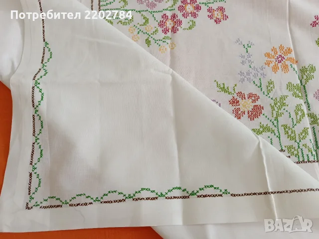 Покривки за маса с бродерии,покривка, снимка 3 - Покривки за маси - 56437107