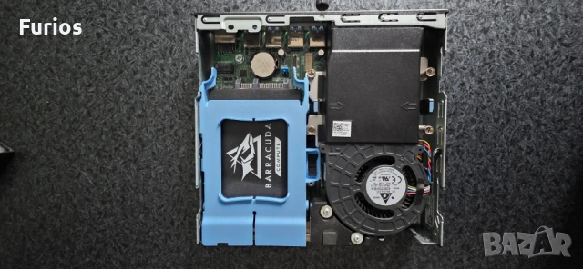 DELL 5050 Micro, i5-7500T, 8GB DDR4 RAM, 500GB HDD с Windows 10 / 11, снимка 3 - Работни компютри - 54065562