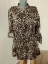 ДАМСКА РОКЛЯ принт размер XL / XXL , снимка 1