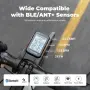 Велокомпютър Coospo BC200, GPS, водоустойчив, 36 часа живот на батерията, 2.6" LCD, снимка 8