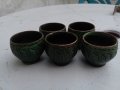 стари керамични чашки, снимка 1 - Антикварни и старинни предмети - 35256521