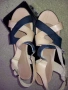 Чисто нови необувани сандали на ток от естествена кожа, снимка 16