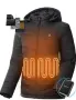 Дамско отопляемо яке VESTEGO, черно, 6 зони, батерия 12 V, 20 000 mAh, снимка 4
