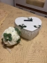 Сватбен комплект: букет и кутия за дарения, снимка 2