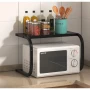Метална многофункционална поставка-органайзер за микровълнова фурна | 55×35×35 см | 25 кг, снимка 2