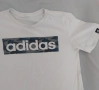 Adidas бял тениска за момче, възраст 10-11г, обличана веднъж, снимка 2