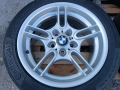 Лети джанти 17ки 5х120 BMW Syyle 66 + летни гуми 235/45/17 Continental, снимка 5