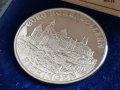 1000 ‰ Сребро Немски медал плакет Oz унция рядка монета, снимка 3