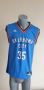 Adidas NBA Oklahoma City #35 Kevin Durant Mens Size S ОРИГИНАЛ! МЪЖКИ ПОТНИК!, снимка 9