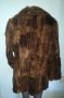 Палто от нутрия / естествена кожа с косъм, снимка 7