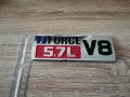 сребриста с червено емблема i-Force V8 5.7L за Toyota , снимка 6
