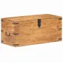 vidaXL Ракла, 90x40x40 см, акациево дърво масив, снимка 6