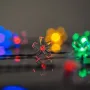 60 соларни LED цветя 5.9m - многоцветни S_1232529, снимка 3
