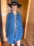 Дънкова зимна риза Arket, oversize модел, снимка 1