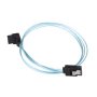 Кабел SATA Мъжко към Мъжко Ъглов на 90° 0.6м Orico CPD-7P6G-BA60-V1 Cable SATA-SATA 90° down angle, снимка 3