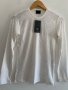 Мъжка Бяла тениска с дълъг ръкав, снимка 6