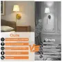 Смарт LED аплик за стена на батерия 10000 mAh с дистанционно, 3 цветни температури и димиране, 1, снимка 7