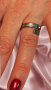 Уникален дамски пръстен с камъни цирконий Doria, снимка 2