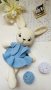 Плетена играчка зайче, подарък, снимка 1 - Плюшени играчки - 38987787