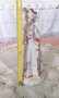 20 см Порцеланова Фигура с Дрезденска Дантела , снимка 2