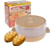 Функционален уред за приготвяне на вкусни картофи и други в микровълнова печка, снимка 7