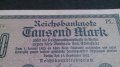 Банкнота 1 000 райх марки 1922 година - 14708, снимка 2