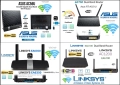 Wi-Fi Рутери ASUS и Linksys Dual-Band с USB портове , снимка 1