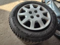 зимен комплект гуми с джанти honda jazz civic, снимка 2