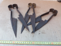 Комплект от три ковани ножица за стригане на овце , снимка 4