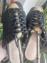 Mimco Australia Size 37.100% Кожа Страхотни чехли, снимка 3